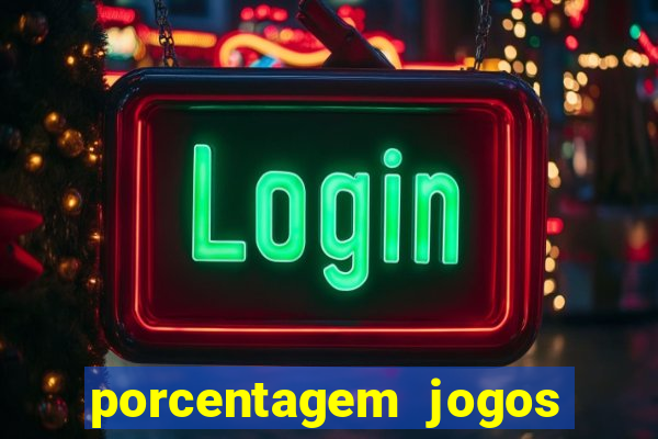 porcentagem jogos slots pg